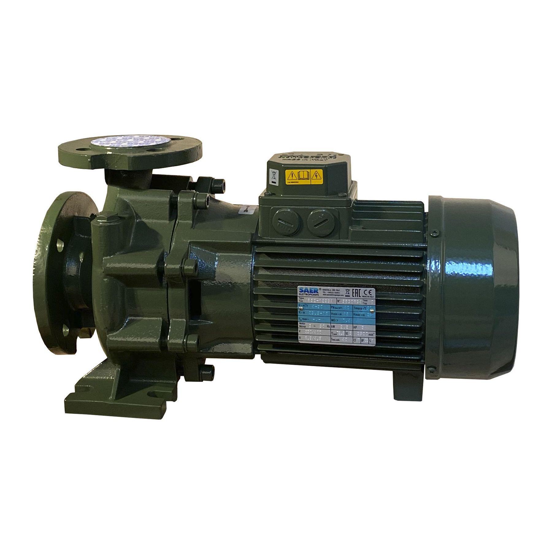Насос моноблочный SAER Elettropompe IR 32-125SA 2,2 кВт 18 м3/ч 26 м