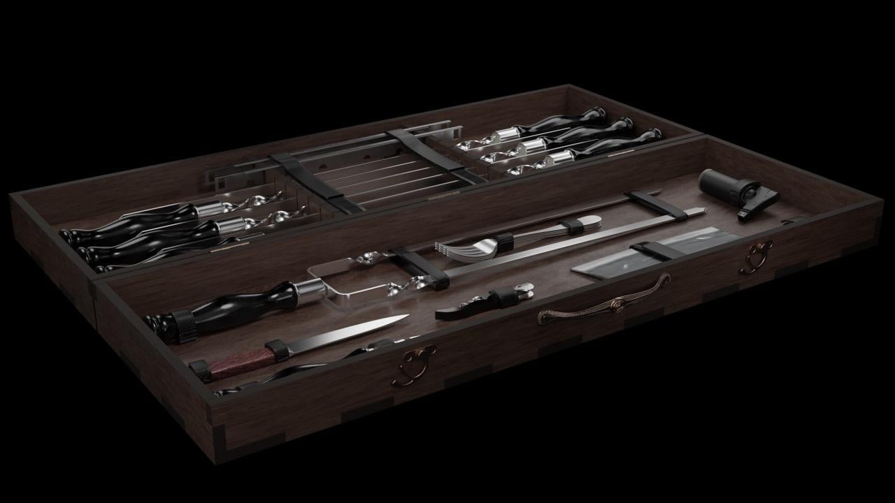 Набор шашлычный Moltis MT-10536 (22733) - фото 5 Набор шашлычный Moltis MT-10536 (22733) - фото 5