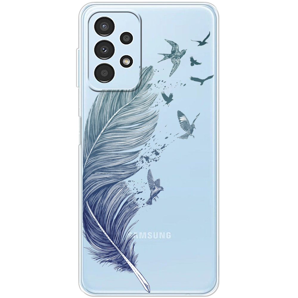 ᐉ Чехол BoxFace Samsung Galaxy A32 5G (A326) Feather Прозрачный силикон  (44333-cc38-44333) • Купить в Киеве, Украине • Лучшая цена в Эпицентр