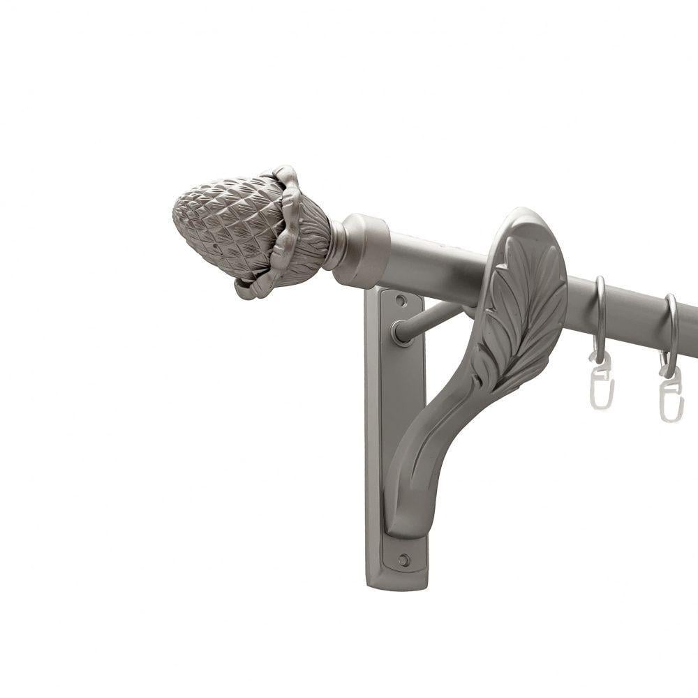 Карниз Orvit Цинара однорядный гладкий 25 мм 240 см Сатин (00-00011245)