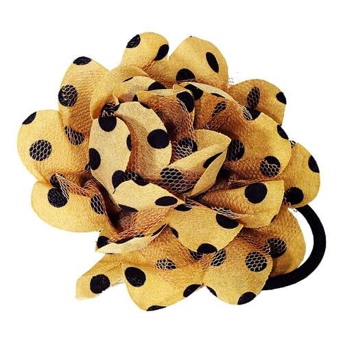 Брошь-заколка-резинка Seta Decor Сильвия 122-250BR-BLK