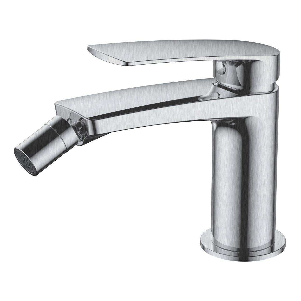 Смеситель для биде VOLLE CANTE 1512.021002 cepillado níquel (100600)