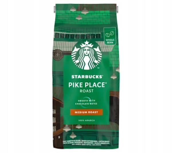 Кава в зернах арабіка STARBUCKS Pike Place Roast 100% арабіка 450 г