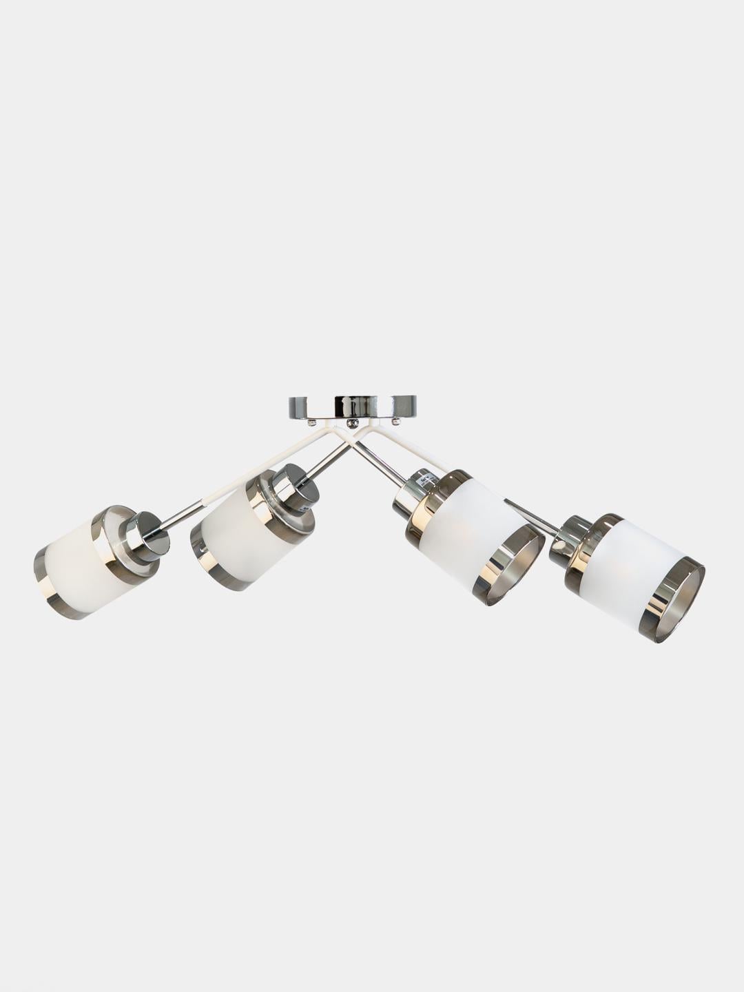 Люстра LK-734C/4 E27 WH+CH (29-442)