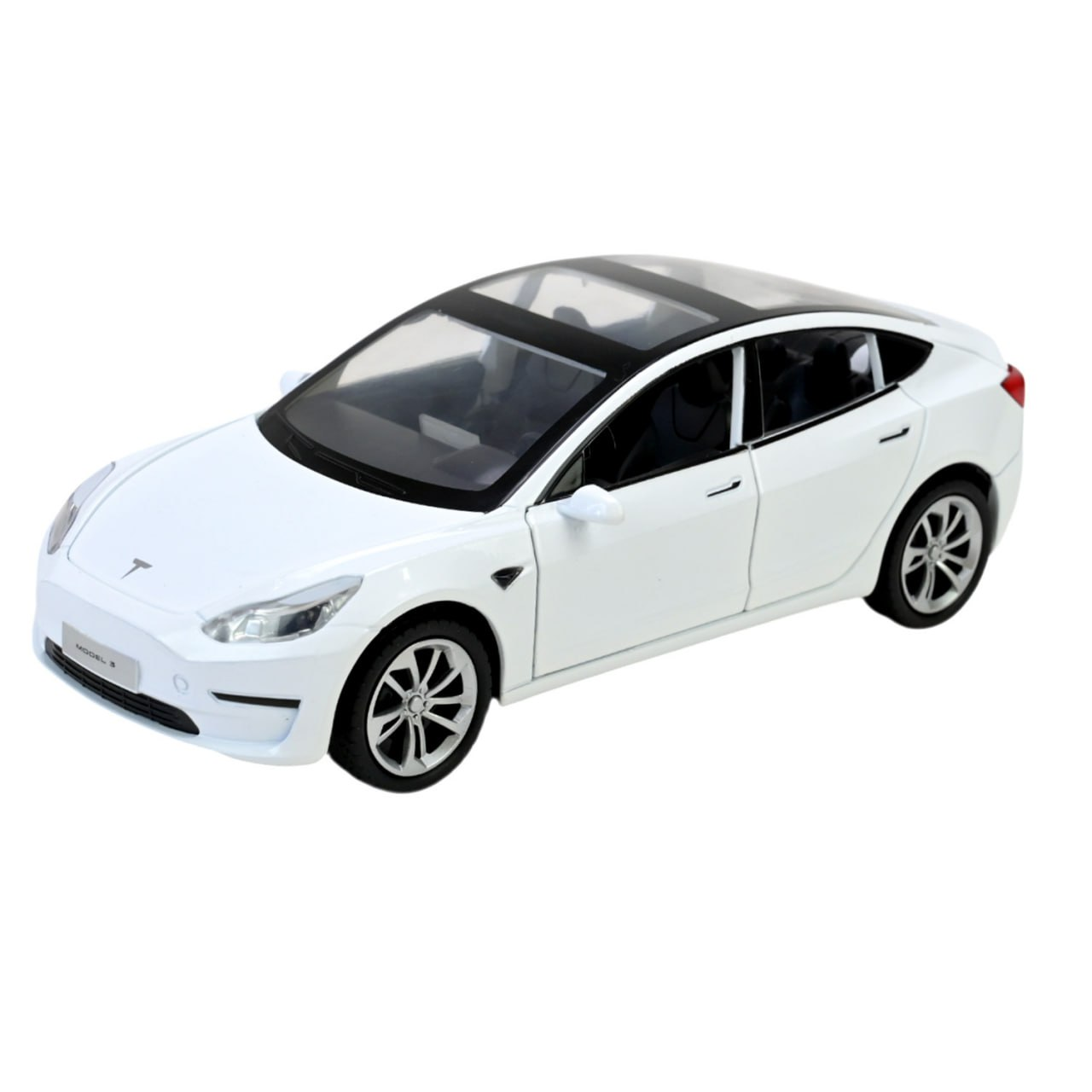 Автомодель Автопром Tesla Model 3 1:24 Белый (AP7728)