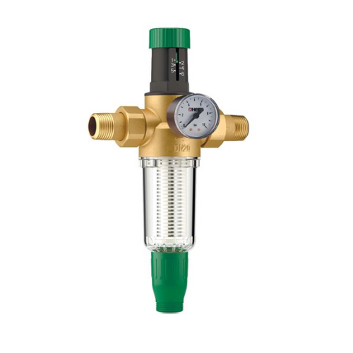 Фильтр для холодной воды с регулятором давления Herz DN20 (2301102)