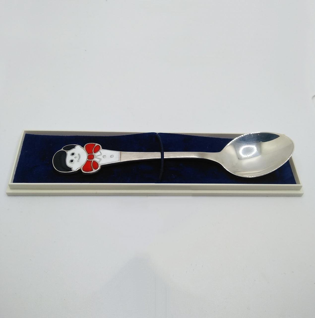 Ложка дитяча срібло хлопчик 925° 20,20 г (12851010) - фото 2 Ложка дитяча срібло хлопчик 925° 20,20 г (12851010) - фото 2