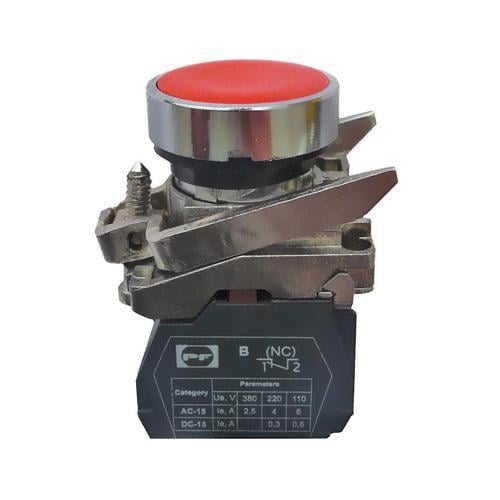 Кнопка Стоп АСКО-УКРЕМ FPPCPR 1NC Промфактор без фиксации Красный (00000052142)