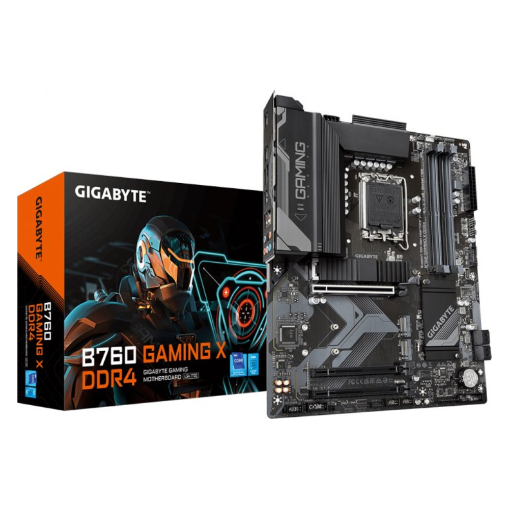 Материнська плата Gigabyte B760 GAMING X DDR4 Socket LGA1700 B760 ATX HDMI/DisplayPort USB DDR4 (576983) - фото 4