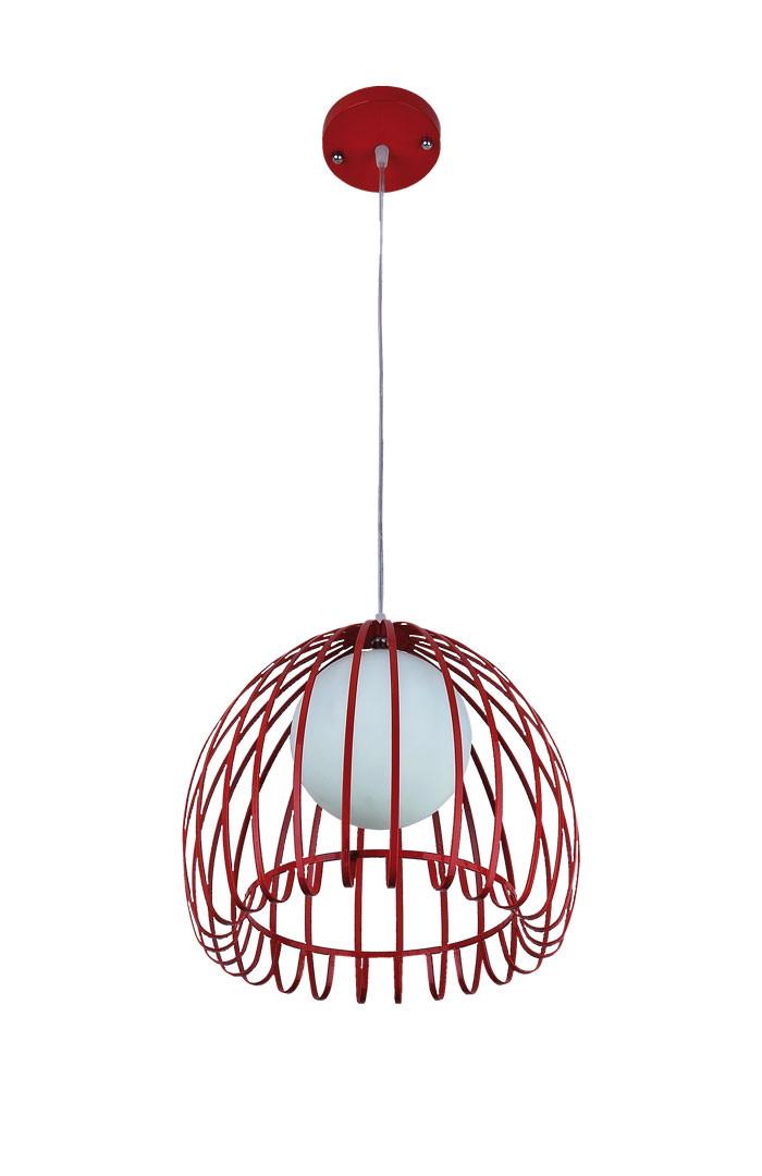 Підвісна люстра Камілла Червоний (140784c20495)