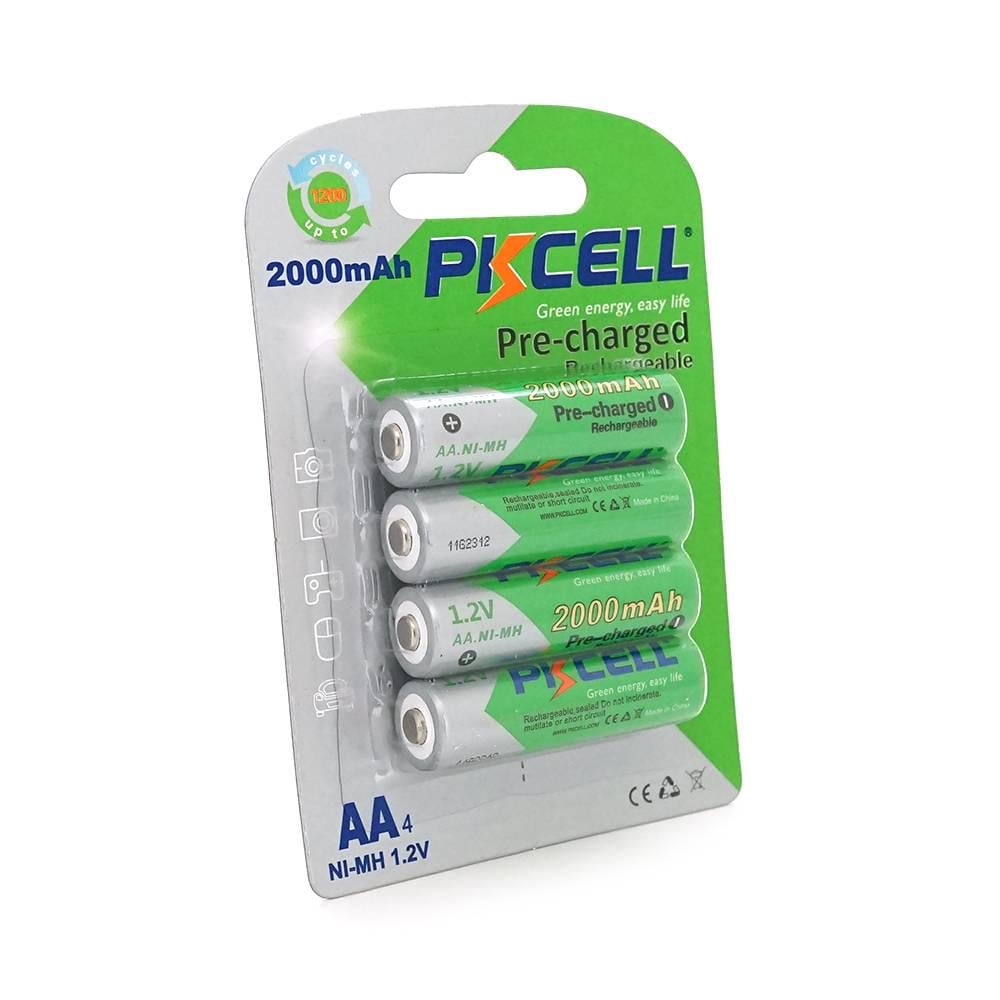Акумулятор PKCELL Already Charged NiMH 1,2V AA 2000mAh 4 штуки у блістері (29959)
