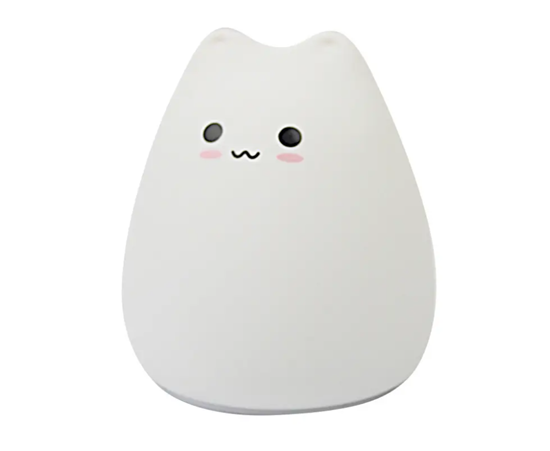 Ночник силиконовый Котик LED (234575654_448)