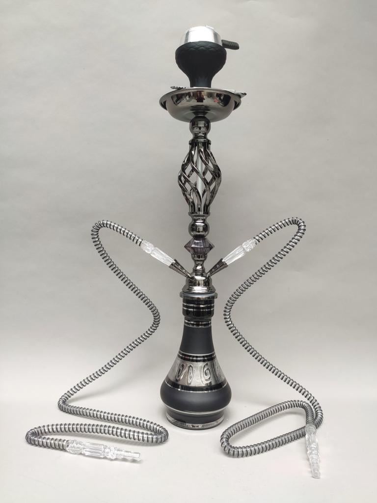 Кальян Hookah Said Plus на 2 персоны 60 см Silver