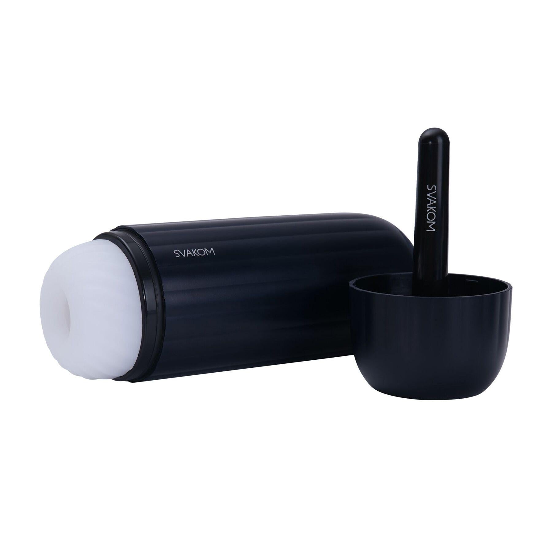 Мастурбатор смарт Svakom Sam Neo 2 Pro интерактивный с вибрацией и пососом Svakom Sam Neo 2 Pro подогрев до 38° (SX1111)