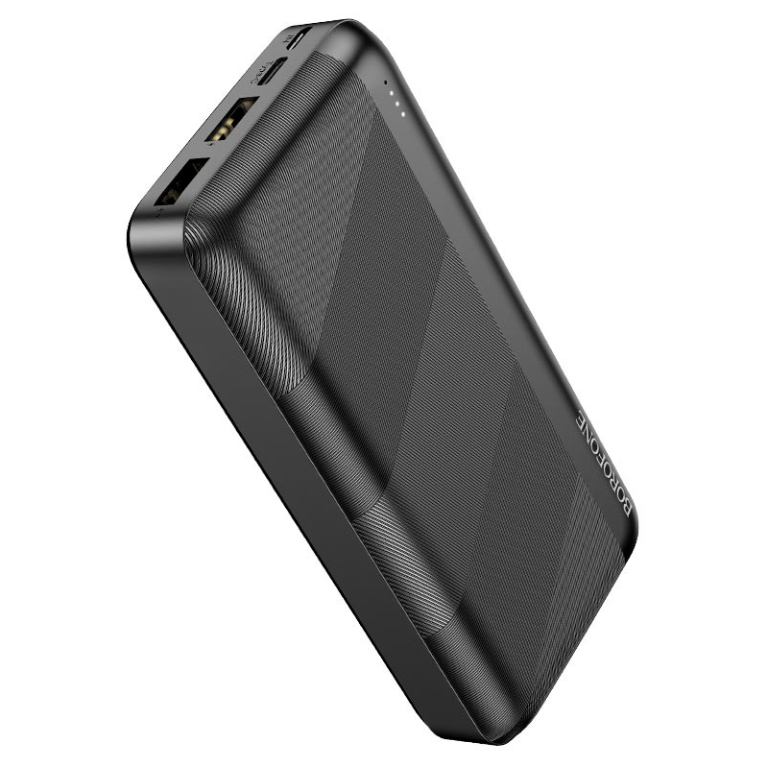 Портативная батарея Borofone J27A/20000 mAh/2xUSB/1xType-C Black (1756177909) Портативная батарея Borofone J27A/20000 mAh/2xUSB/1xType-C Black (1756177909)
