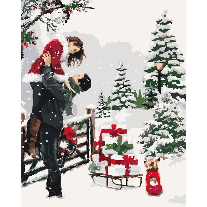 Картина по номерам Ідейка Приятные подарки 40х50 см (KHO4634)