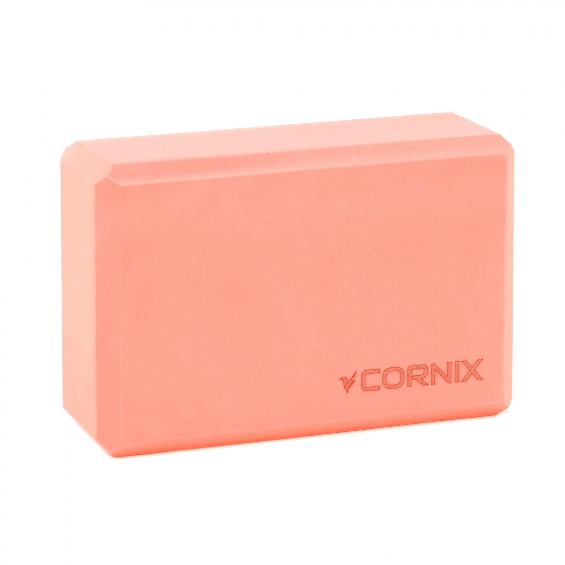 Блок для йоги Cornix EVA XR-0104 Orange (39249) - фото 1