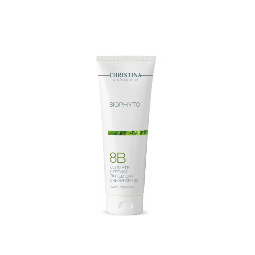Денний крем з тоном CHRISTINA Bio Phyto Ultimate Defense Tinted Day Cream SPF20 250 мл