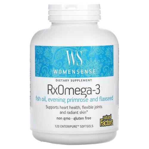 Омега-3 Natural Factors WomenSense RxOmega-3 120 softgels (NFS-04913)