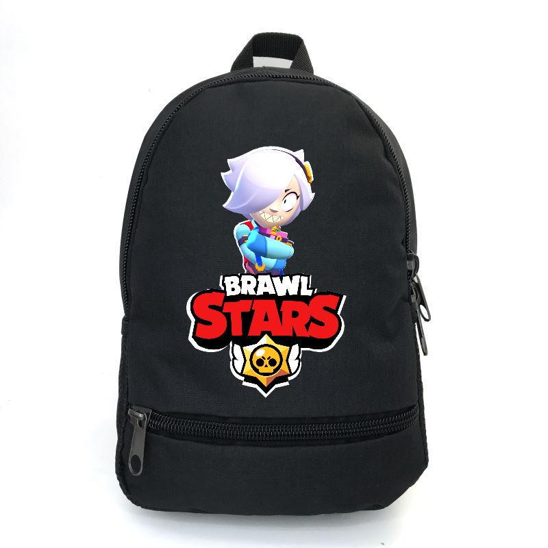 Школьный рюкзак BIG School Bag BS-038 с принтом Бравл Старс Коллет 43х30х17 см 22 л Черный (2314375344)