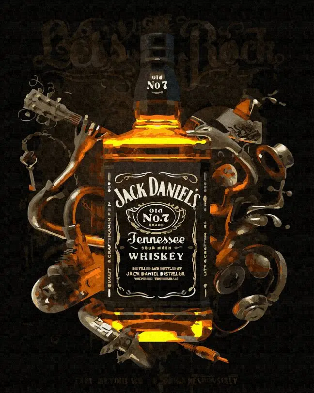 Картина по номерам Brushme Джек 40x50 см без коробки (BK-GX26824)