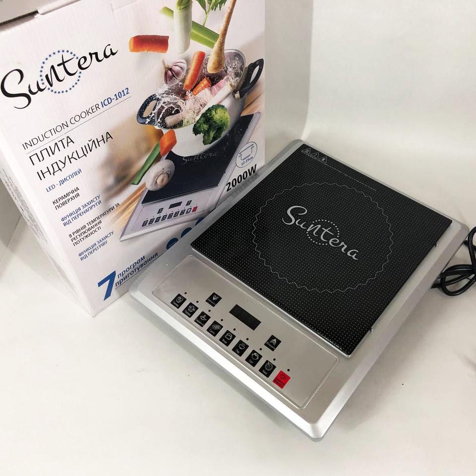 Плитка індукційна Suntera 2000 Вт (ICD-1012) - фото 6 Плитка індукційна Suntera 2000 Вт (ICD-1012) - фото 6