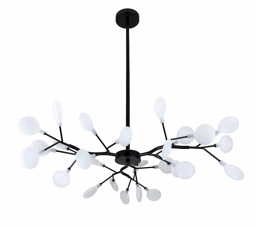 Люстра 918LP447-27 BK/WH Черный/Белый