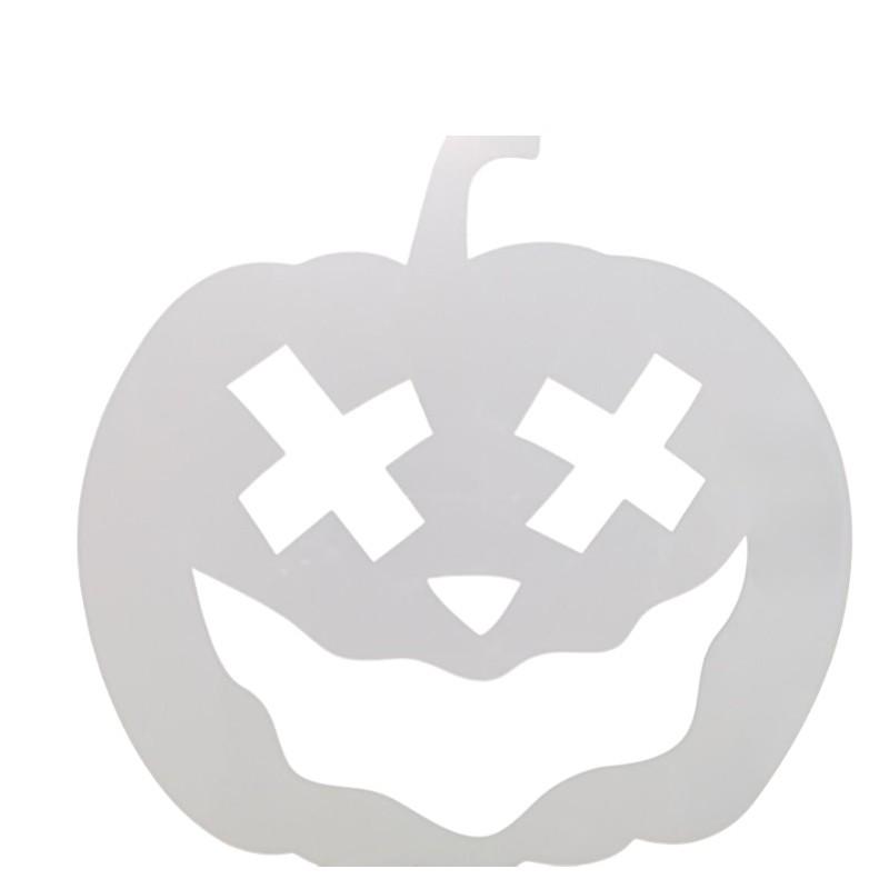 Трафарет Хэллоуин Тыква 20x16 см Серый (16605/1)