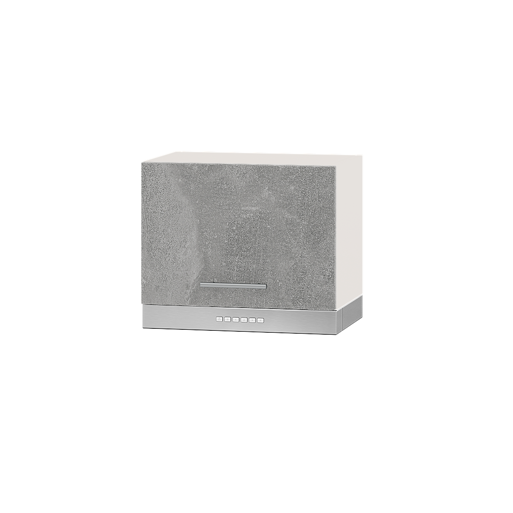 Шкаф верхний Эверест Оптима модуль Верх для вытяжки В15-500 50х30х36 см Бетон/Белый (01214) - фото 1 Шкаф верхний Эверест Оптима модуль Верх для вытяжки В15-500 50х30х36 см Бетон/Белый (01214) - фото 1