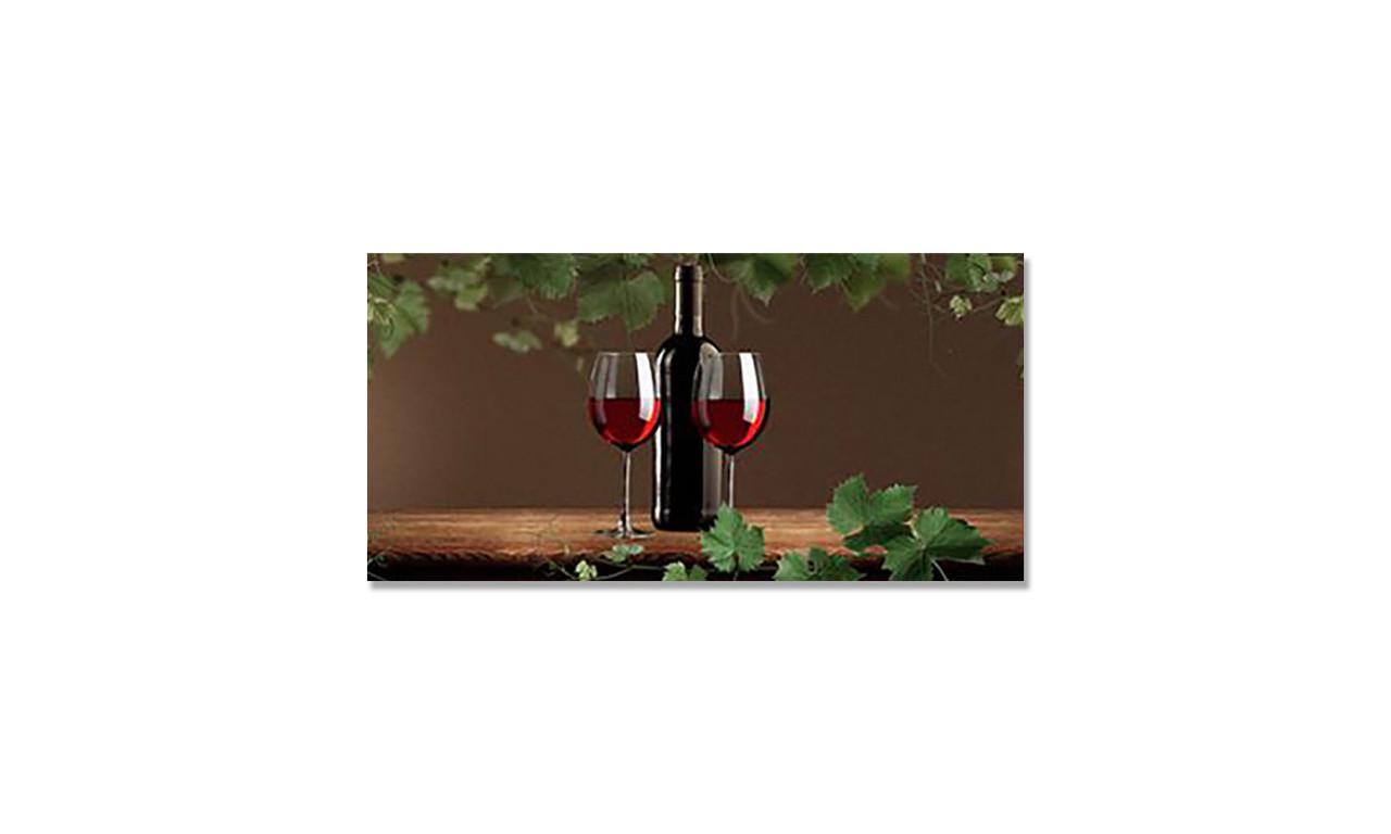 Наклейка виниловая на стол Zatarga Виноград в корзине 600х1200 мм (1289776191)