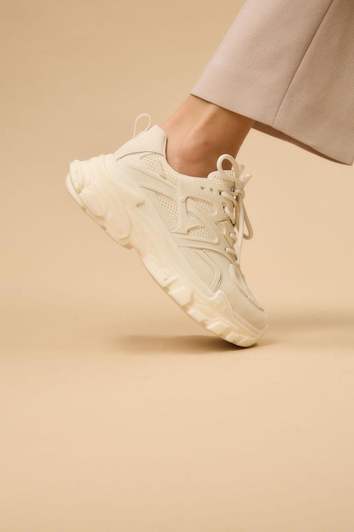 Кроссовки женские демисезонные LONZA р. 40 Бежевый (198735) - фото 5 Кроссовки женские демисезонные LONZA р. 40 Бежевый (198735) - фото 5