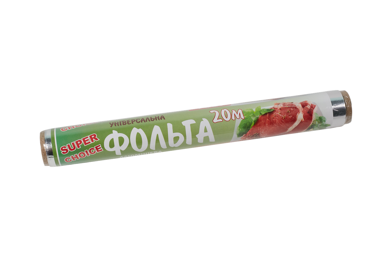 Фольга алюминиевая для запекания Super Choise 29 см/20 м/9 мкм (2000008832)