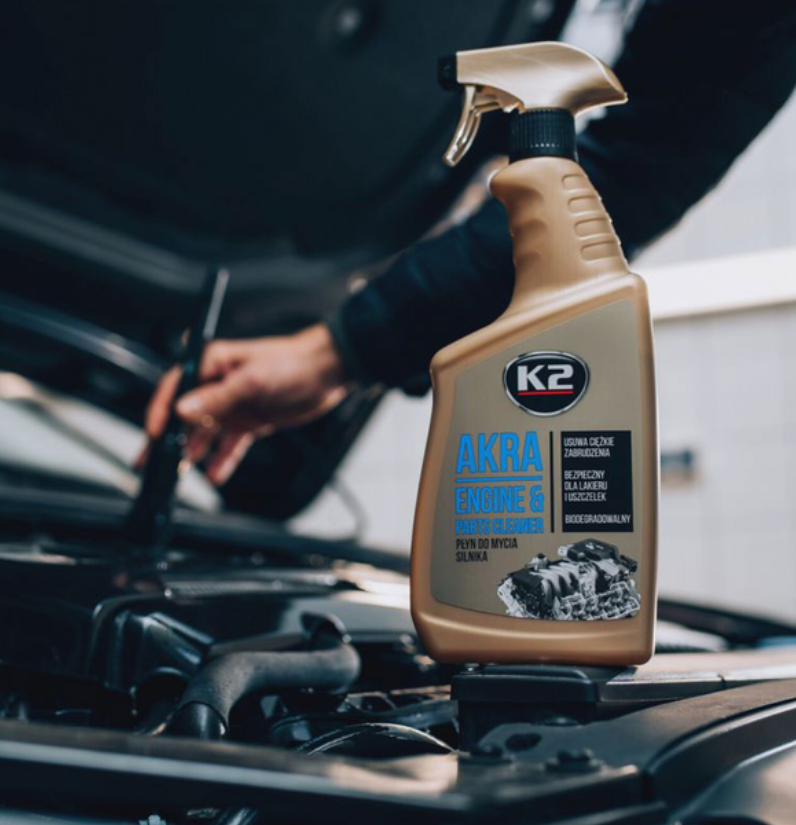 Очиститель двигателя K2 Akra 770 мл (EK1171) - фото 3 Очиститель двигателя K2 Akra 770 мл (EK1171) - фото 3