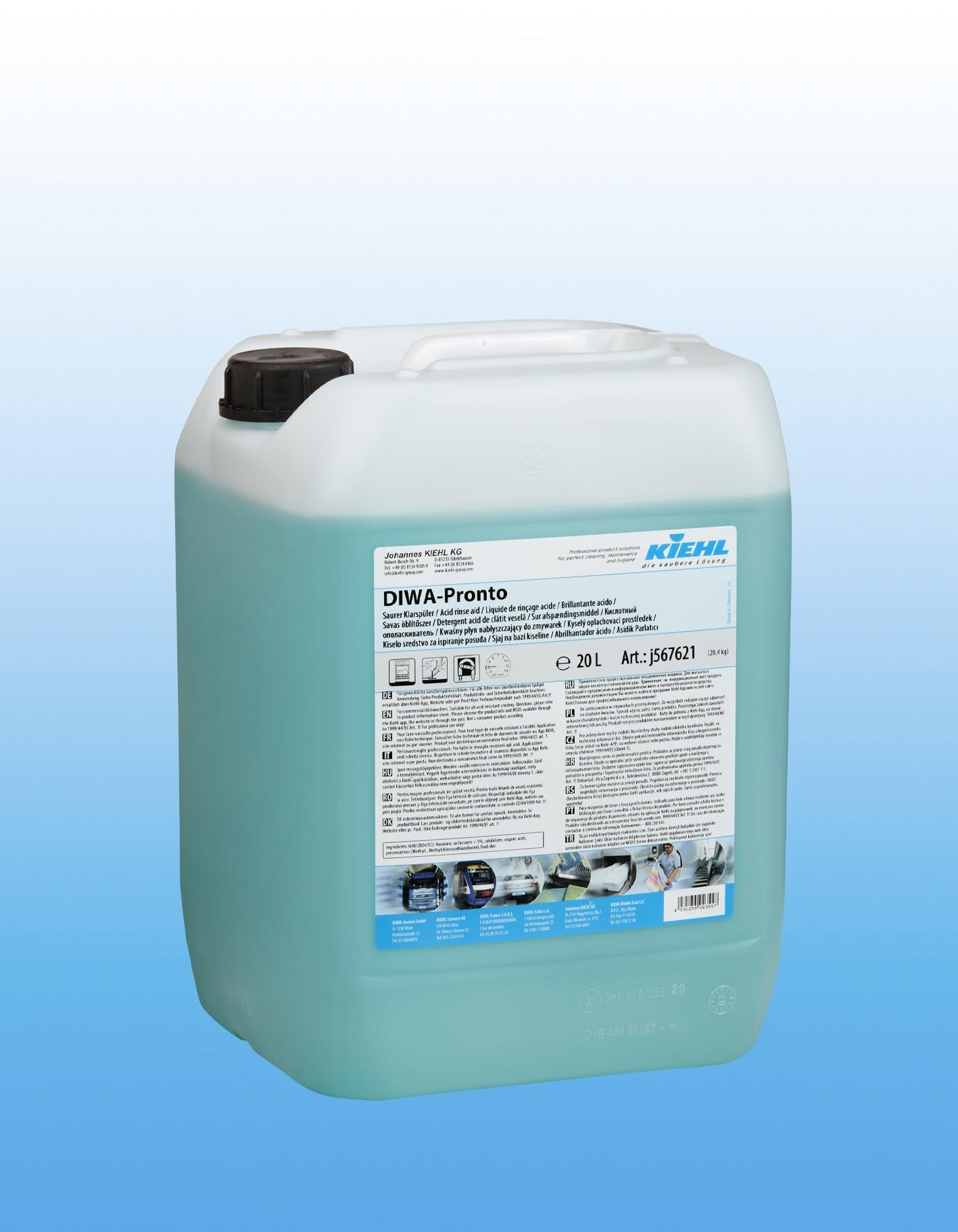 Ополаскиватель для посудомоечных машин Kiehl DIWA-Pronto 20л