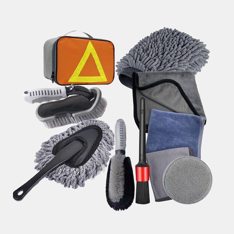 Набор для мойки и детейлинга авто Flex Drive 9в1