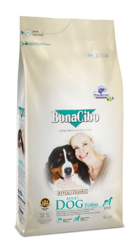 Корм сухой для взрослых собак с лишним весом и для стареющих собак BonaCibo Dog Form 4 кг Корм сухой для взрослых собак с лишним весом и для стареющих собак BonaCibo Dog Form 4 кг