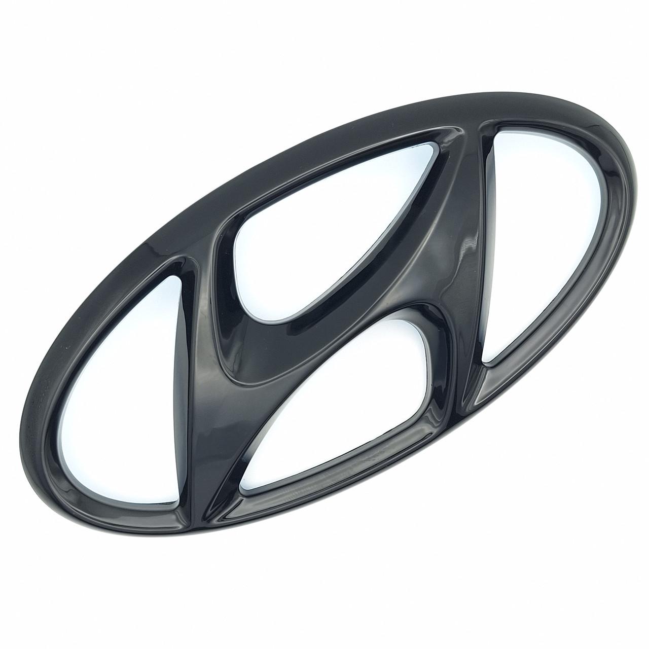 Эмблема Hyundai 195х95 мм Черный глянцевый (2390760225)