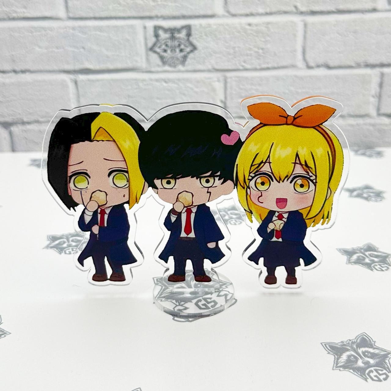 Фигурка коллекционная акриловая Chibi Аниме Магия и мышцы 10 см (2220287504)