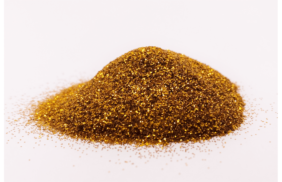 Глитер 818 0,2 мм 1/128 70 мл Золотой красный (078182)