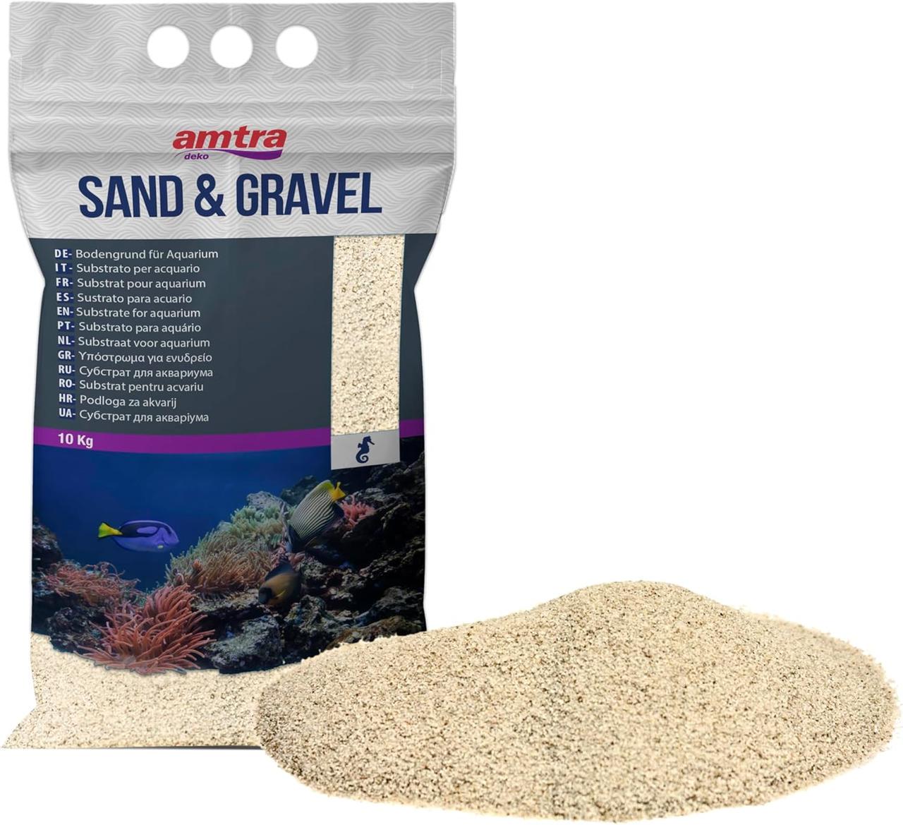 Грунт для аквариума Amtra Quartz Extra-Fine 0,1-0,7 мм 10 кг Ivory White (1353846123)