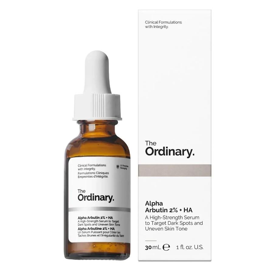 Сыворотка для лица осветительная The Ordinary Alpha Arbutin 2% с альфа-арбутином 2% и гиалуроновой кислотой 30 мл (769915190250)