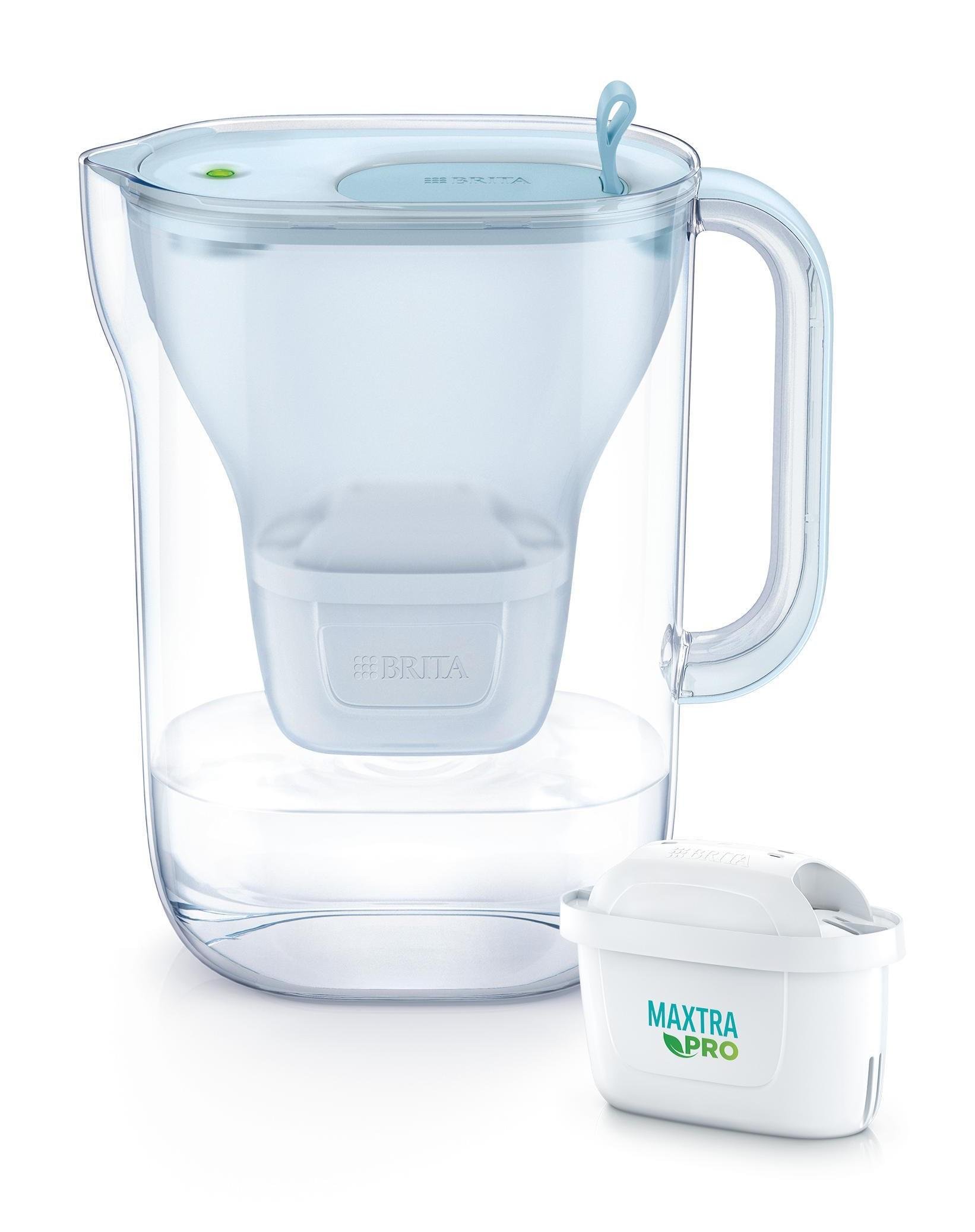 Фільтр для питної води-глечик BRITA 1052807 Style LED MXPro 2,4 л Синій - фото 1