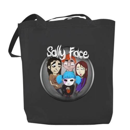 Шоппер Sally Face soundtrack 37x41 см Темно-серый (2901001-28-86045)