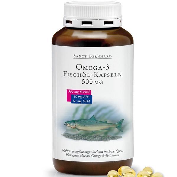 Жирная кислота Sanct Bernhard Omega-3 500mg 400 капс. (000020544) Жирная кислота Sanct Bernhard Omega-3 500mg 400 капс. (000020544)