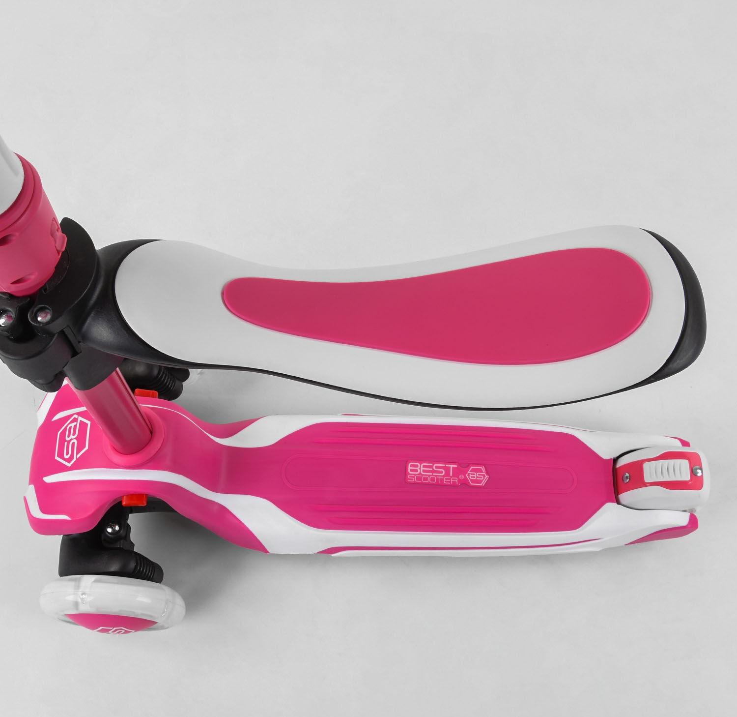 Самокат Best Scooter JS-41008 Розовый - фото 3
