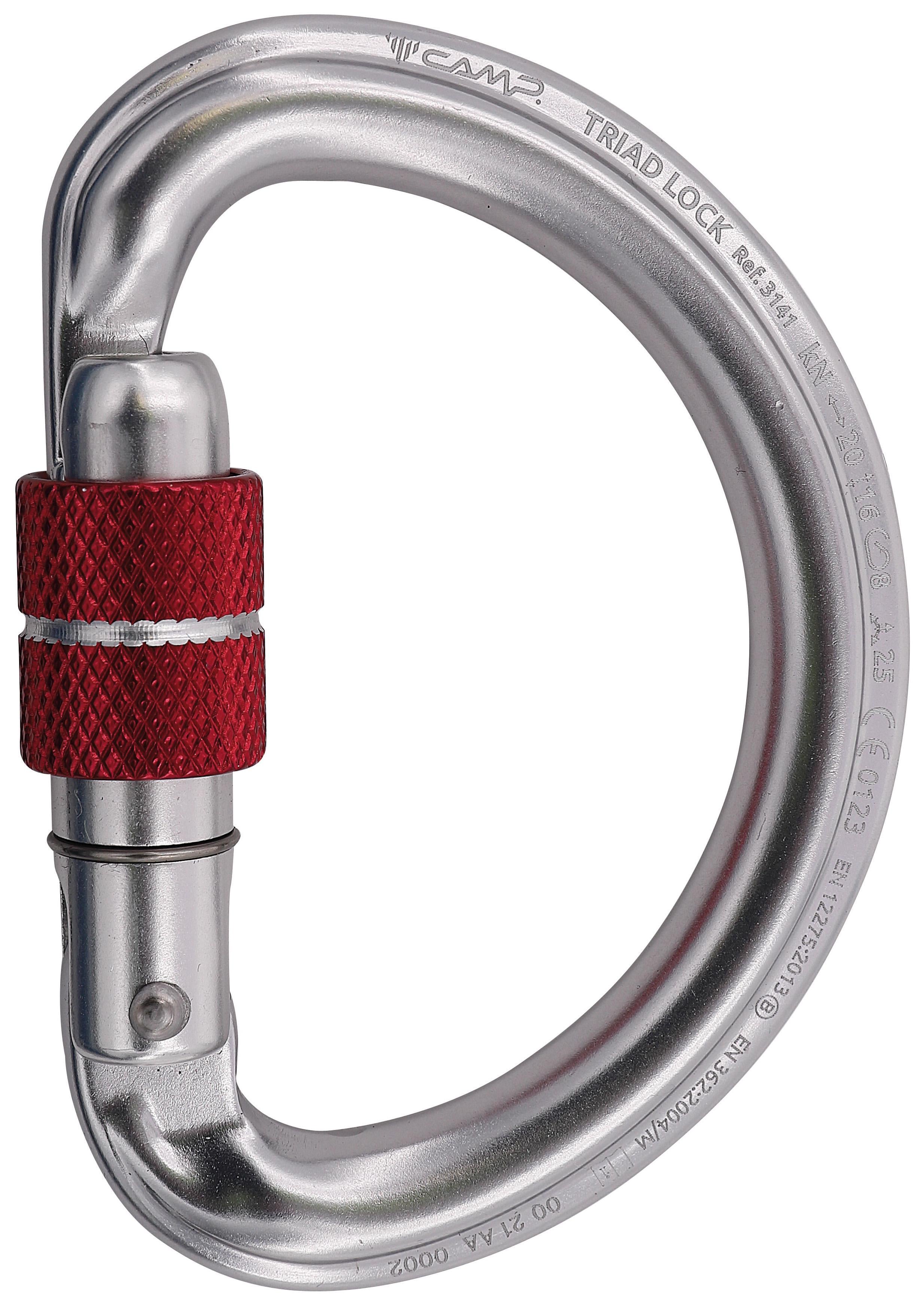 Карабин алюминиевый CAMP TRIAD LOCK (3141)