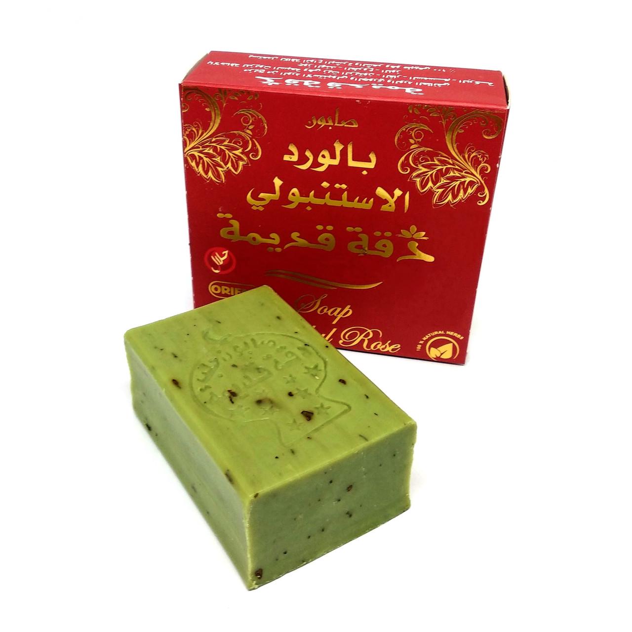 Мыло ручной работы по старинным сирийским рецептам DK Istambul Rose 100% Natural Стамбульская роза 10 масел (204036-6)