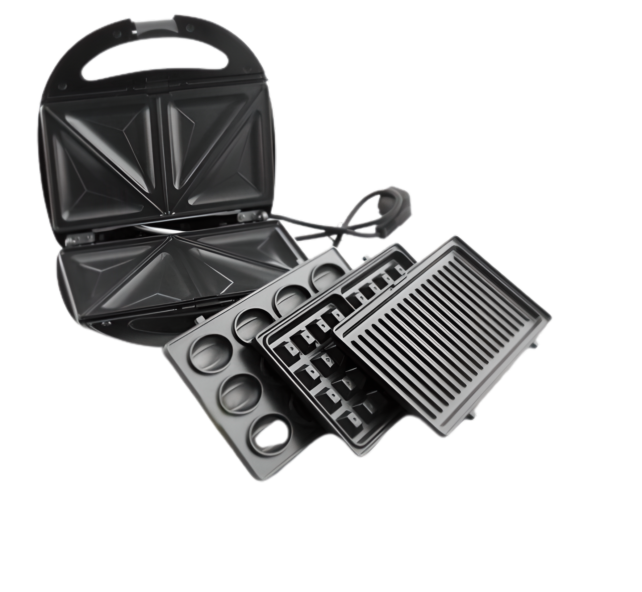 Мультипекарь 4в1 Rainberg RB-5408 2200 W Черный (6522696)