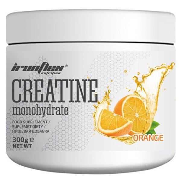 Креатин моногідрат IronFlex Creatine Monohydrate Orange 300 г/120 порцій (24159905) Креатин моногідрат IronFlex Creatine Monohydrate Orange 300 г/120 порцій (24159905)
