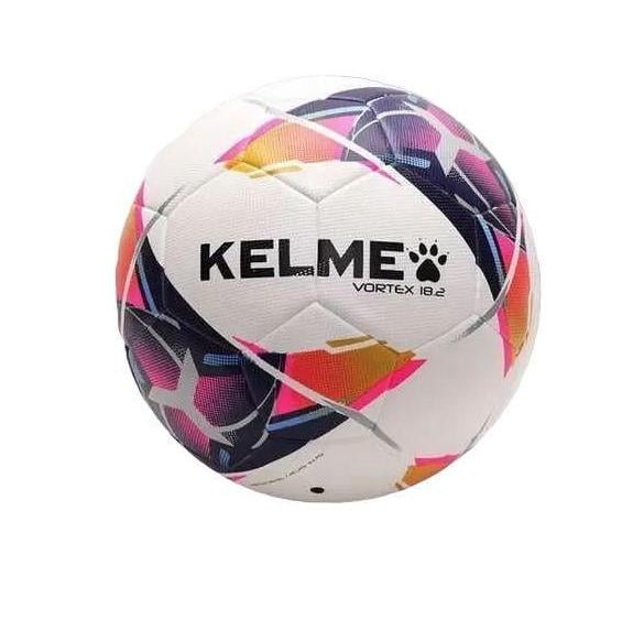 Мяч футбольный Kelme Vortex 18.2 8101Qu5001.9423 р. 4 Бело-темно-сине-красный